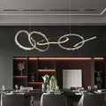 Primary Crystal 5 Rings Chandelier - Joyfuzzy