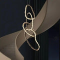 Primary Crystal 5 Rings Chandelier - Joyfuzzy