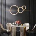 Primary Crystal Cluster Island Chandelier - Joyfuzzy