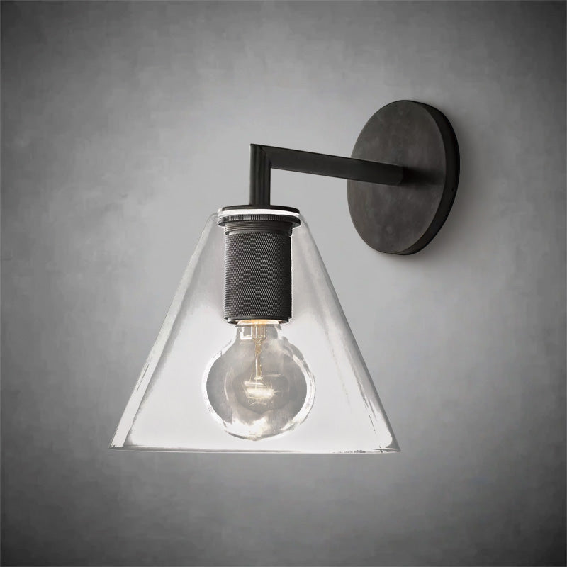 Utifz Funnel Shade Sconce