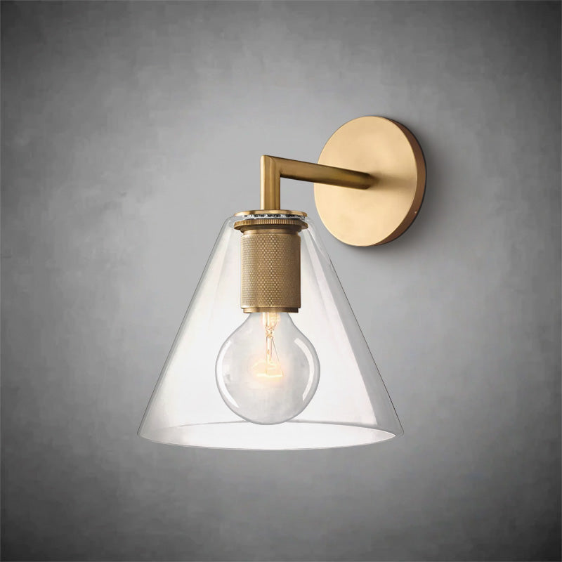 Utifz Funnel Shade Sconce