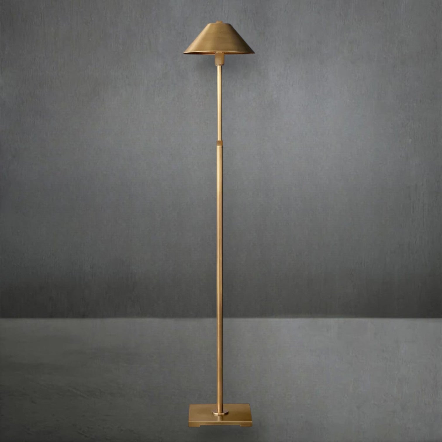 Utifz Metal Shade Floor Lamp