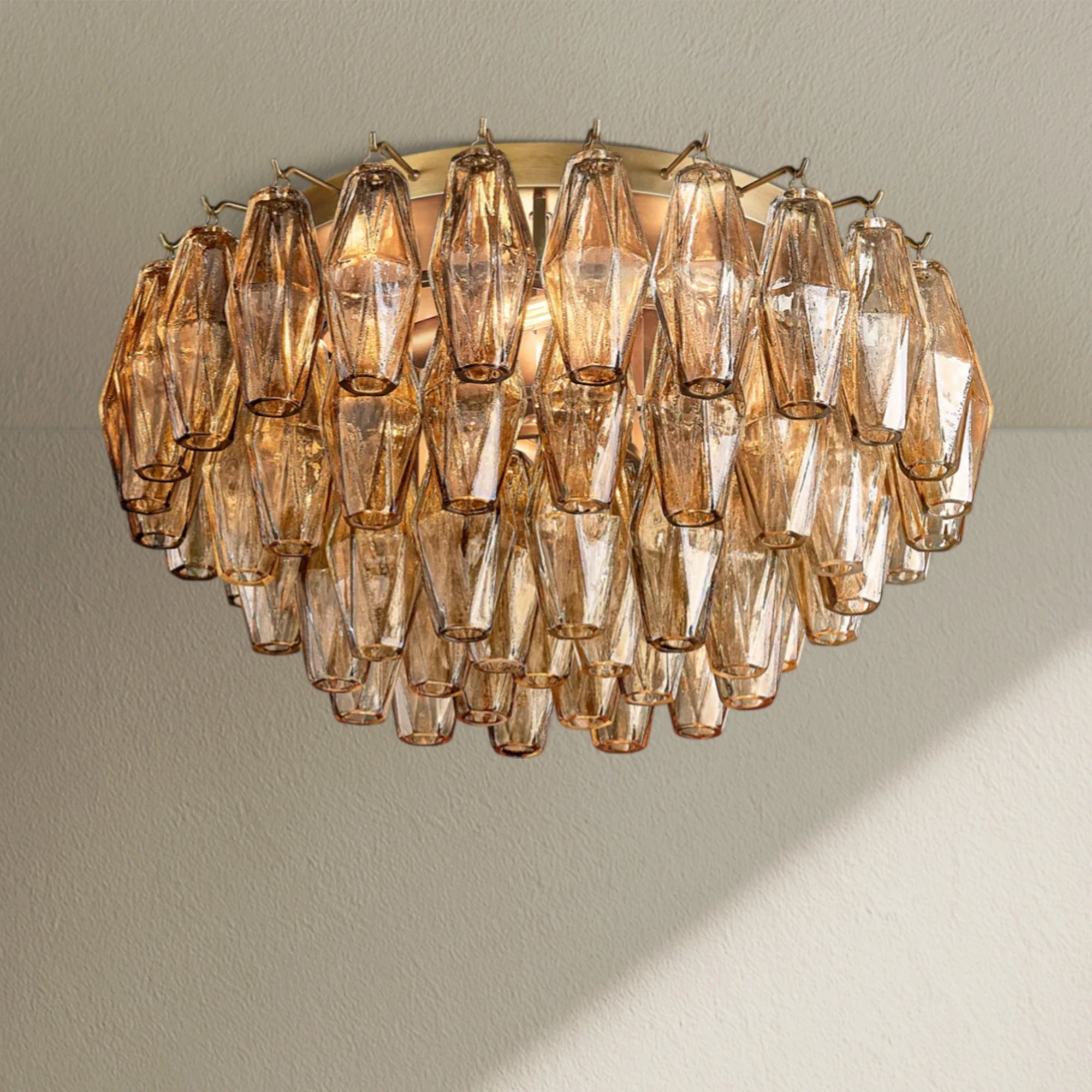CHRAFZ Glass Flushmount 17"24"