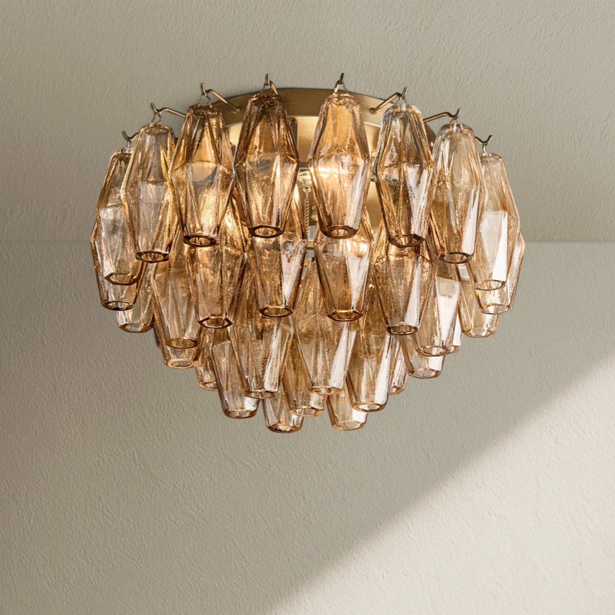 CHRAFZ Glass Flushmount 17"24"