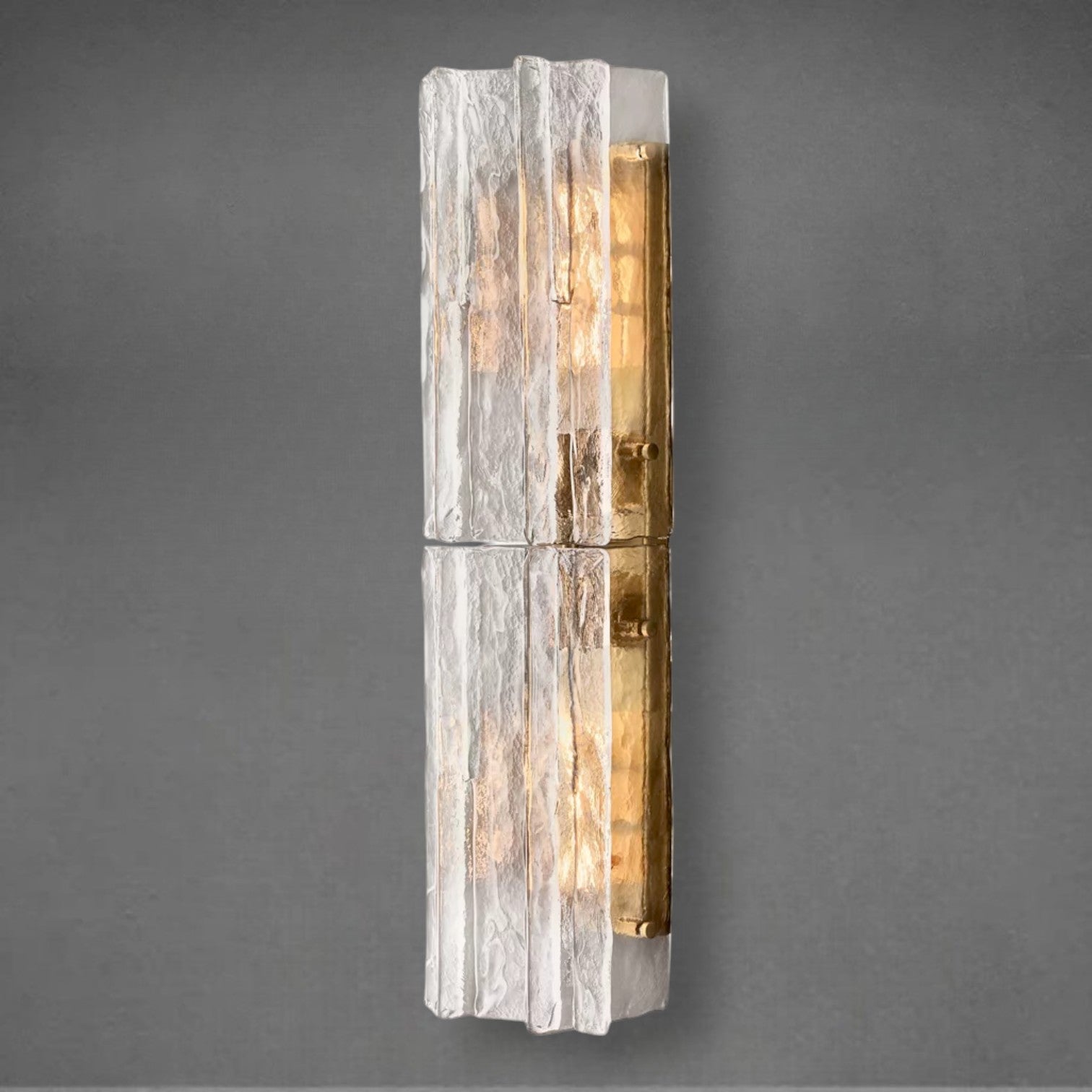 Lafz Clear Glass Sconce 30"