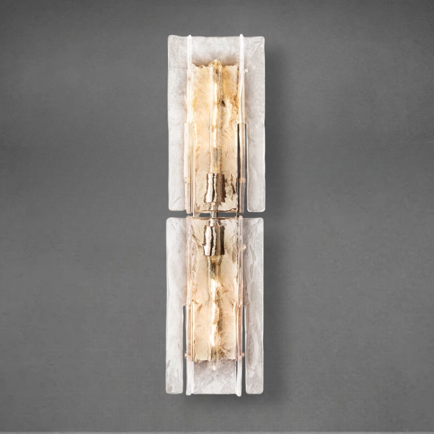 Lafz Clear Glass Sconce 30"