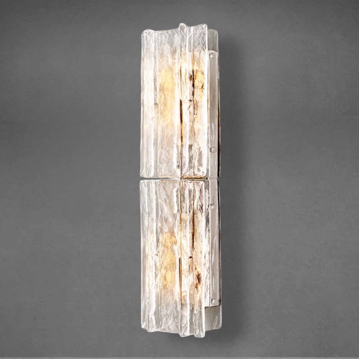 Lafz Clear Glass Sconce 30"