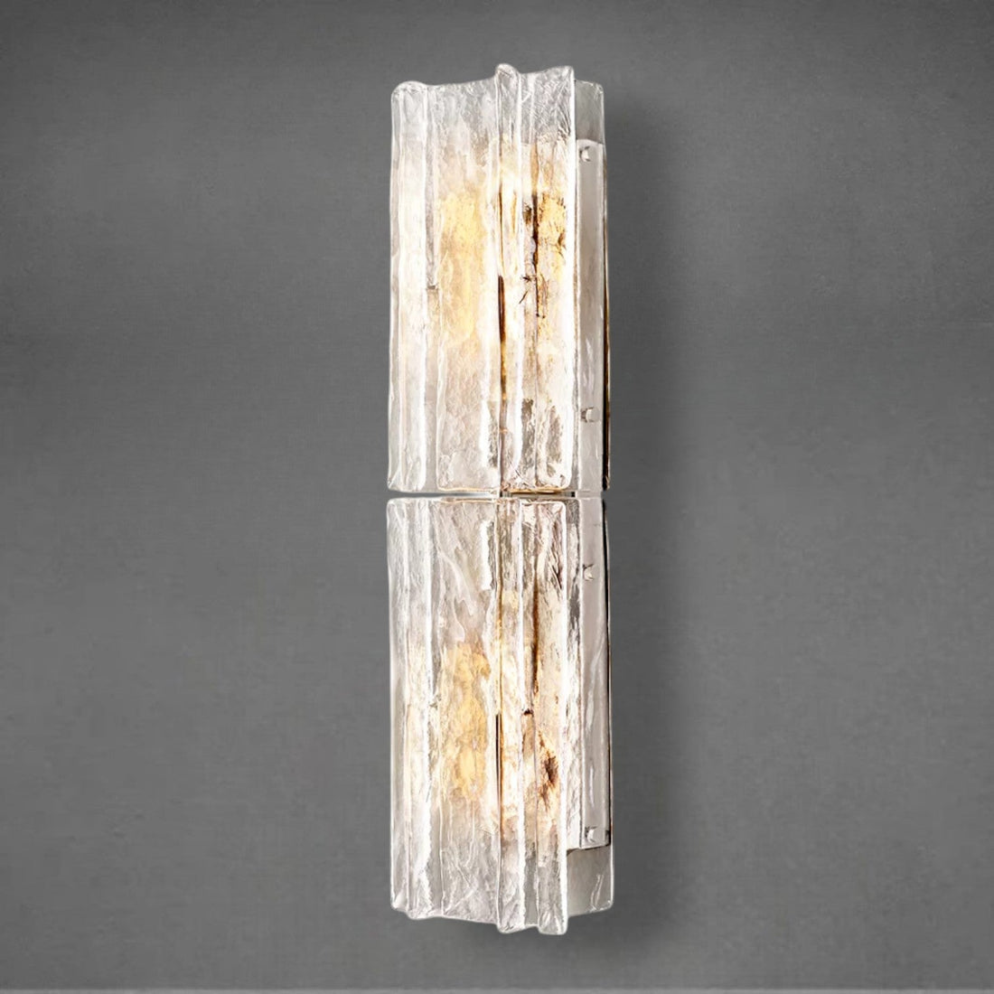 Lafz Clear Glass Sconce 30"