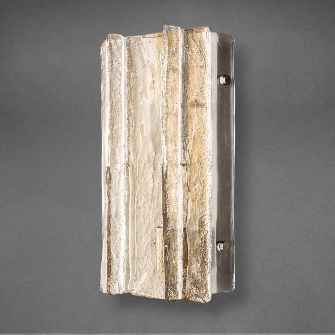 Lafz Clear Glass Sconce 15"