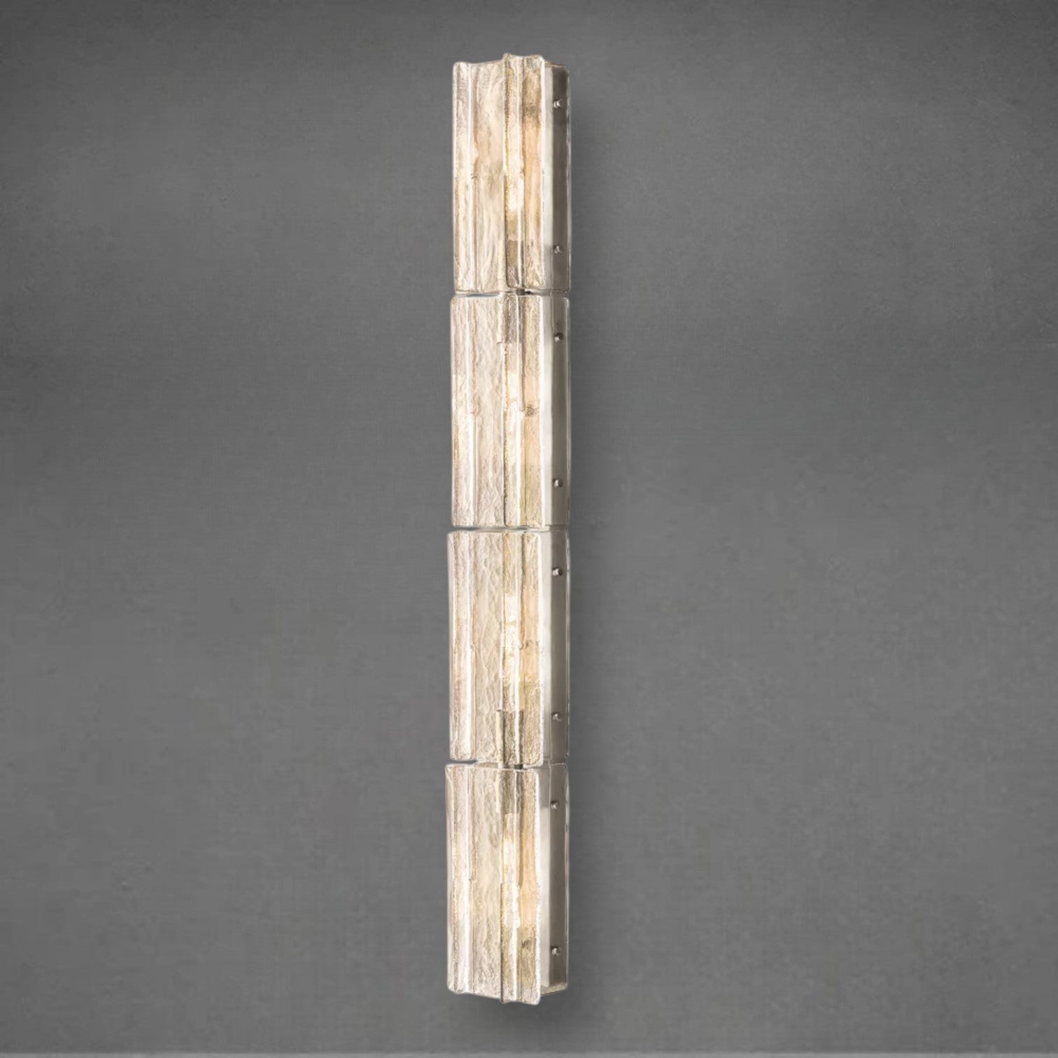 Lafz Clear Glass Grand Sconce 49"61"