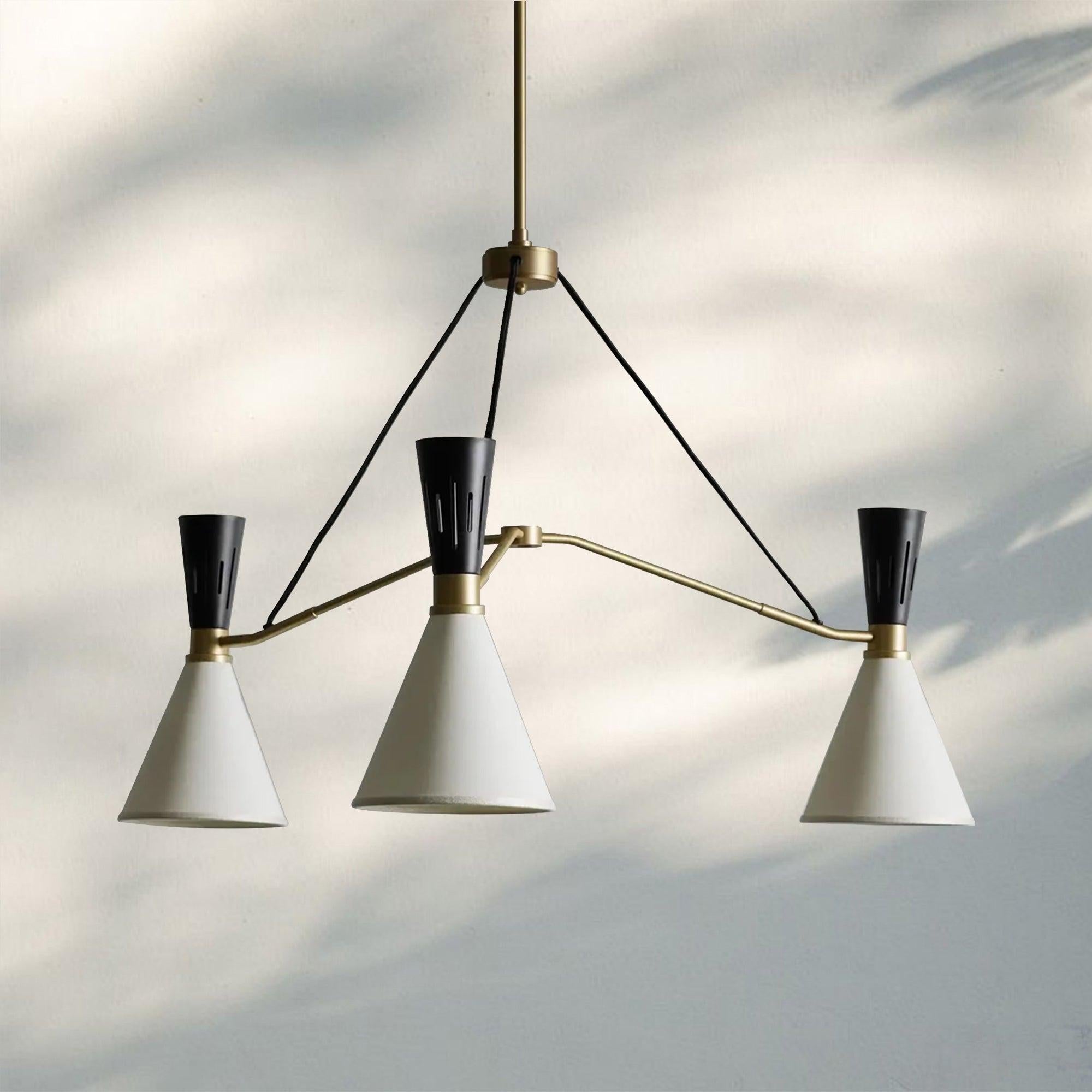 Ramsey 3/5 Lights Round Chandelier - 3 - LightJoyfuzzy