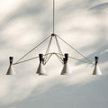 Ramsey 6 - Light Linear Chandelier - Joyfuzzy