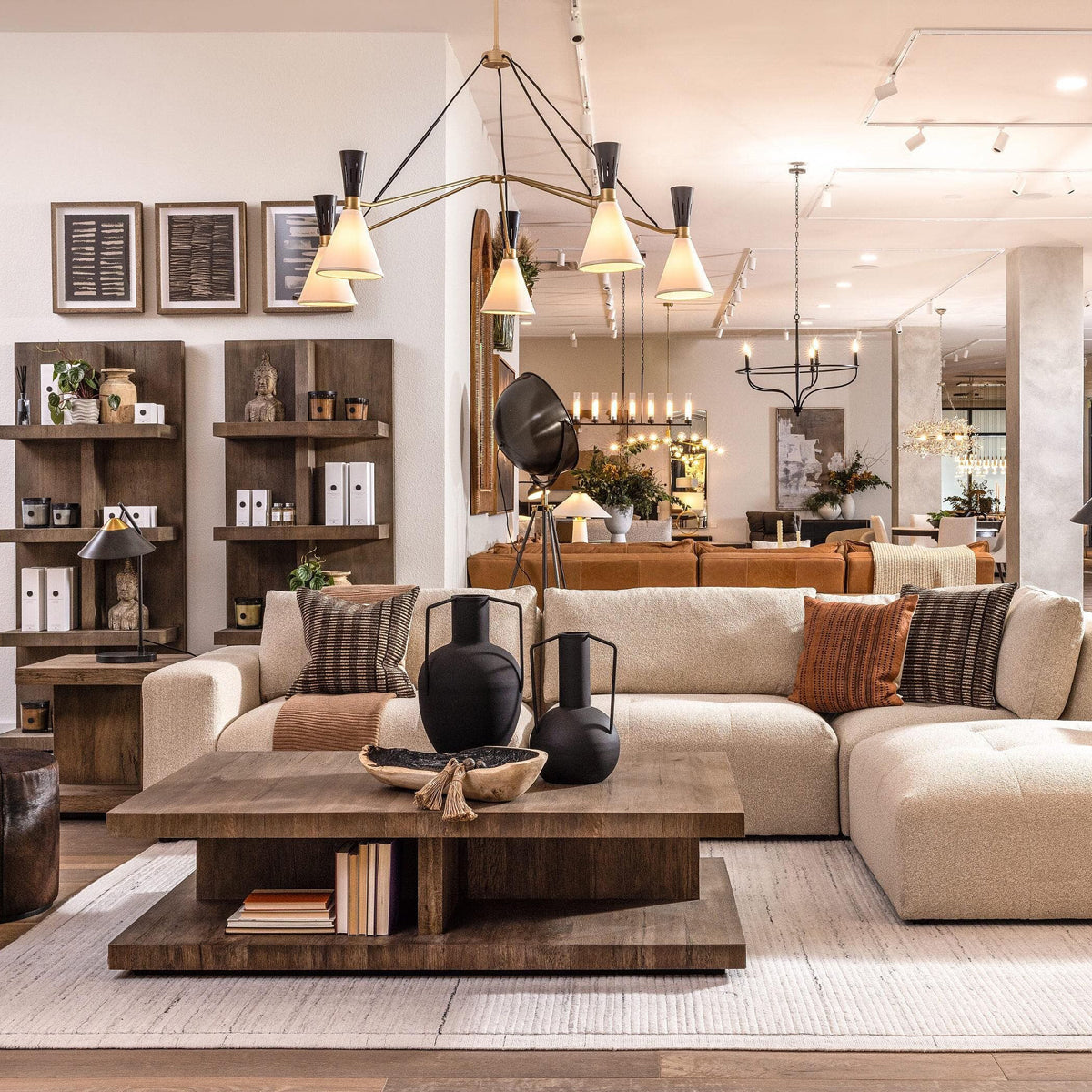 Ramsey Round Chandelier