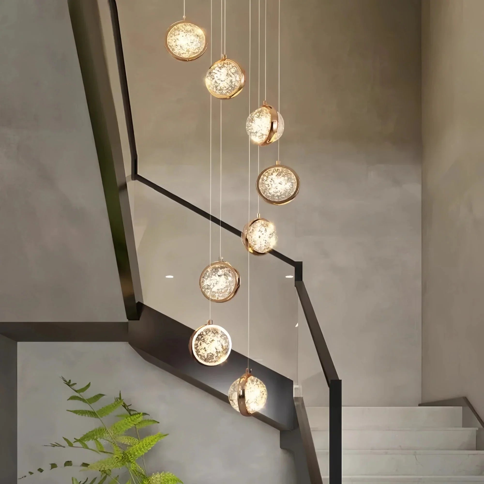 Reina Crystal Long Chandelier - Joyfuzzy