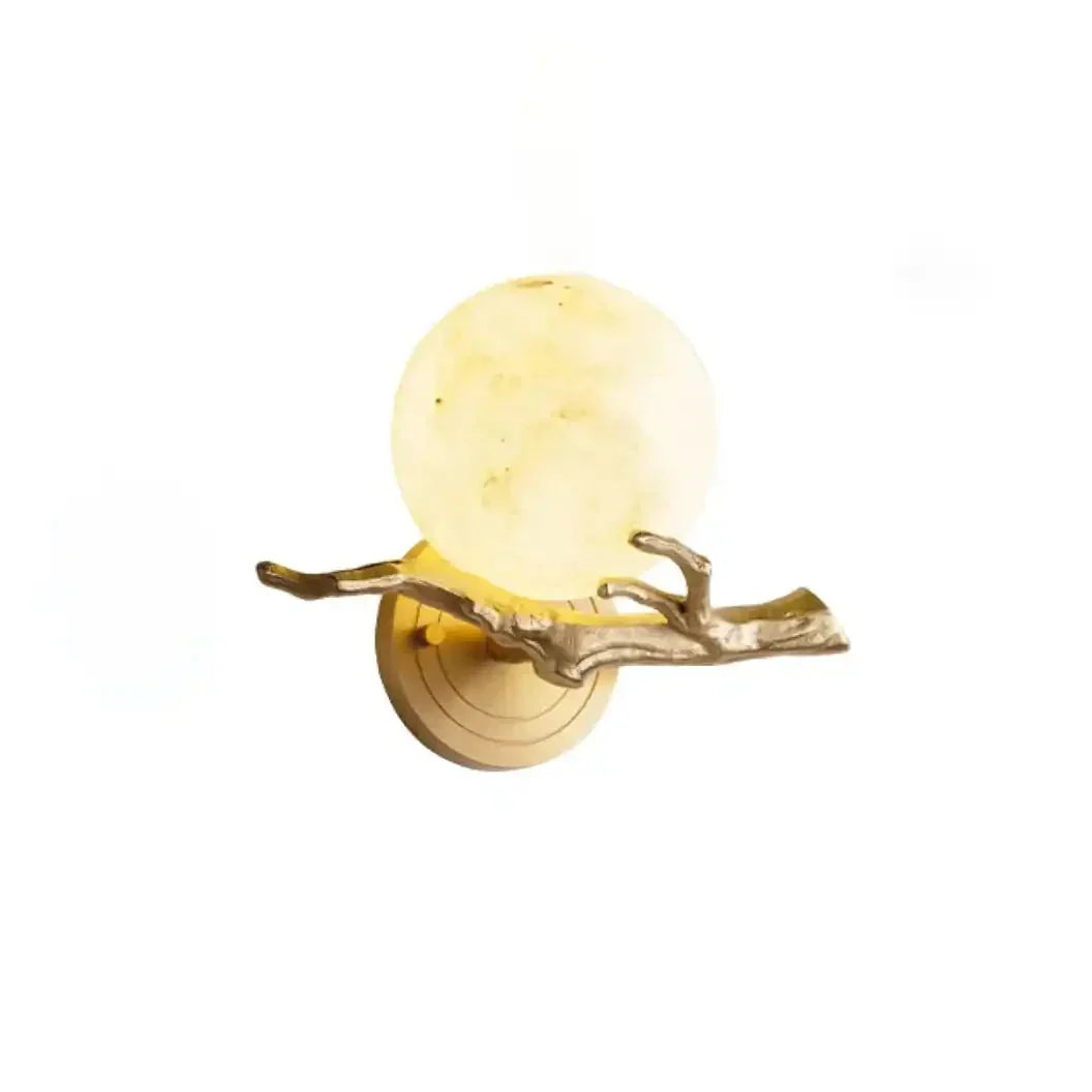 Retro Twigs Alabaster Wall Lamp - Joyfuzzy