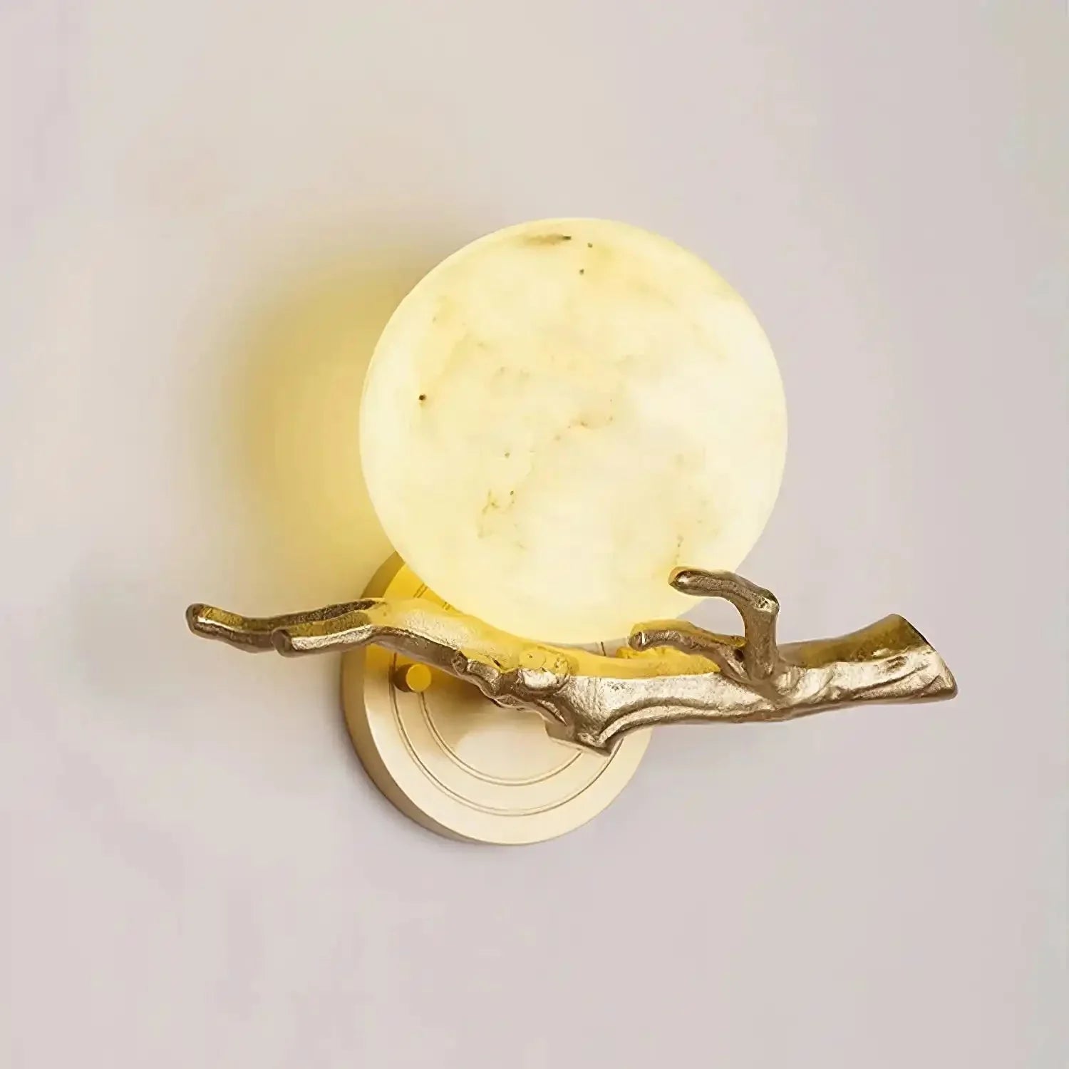 Retro Twigs Alabaster Wall Lamp - Joyfuzzy