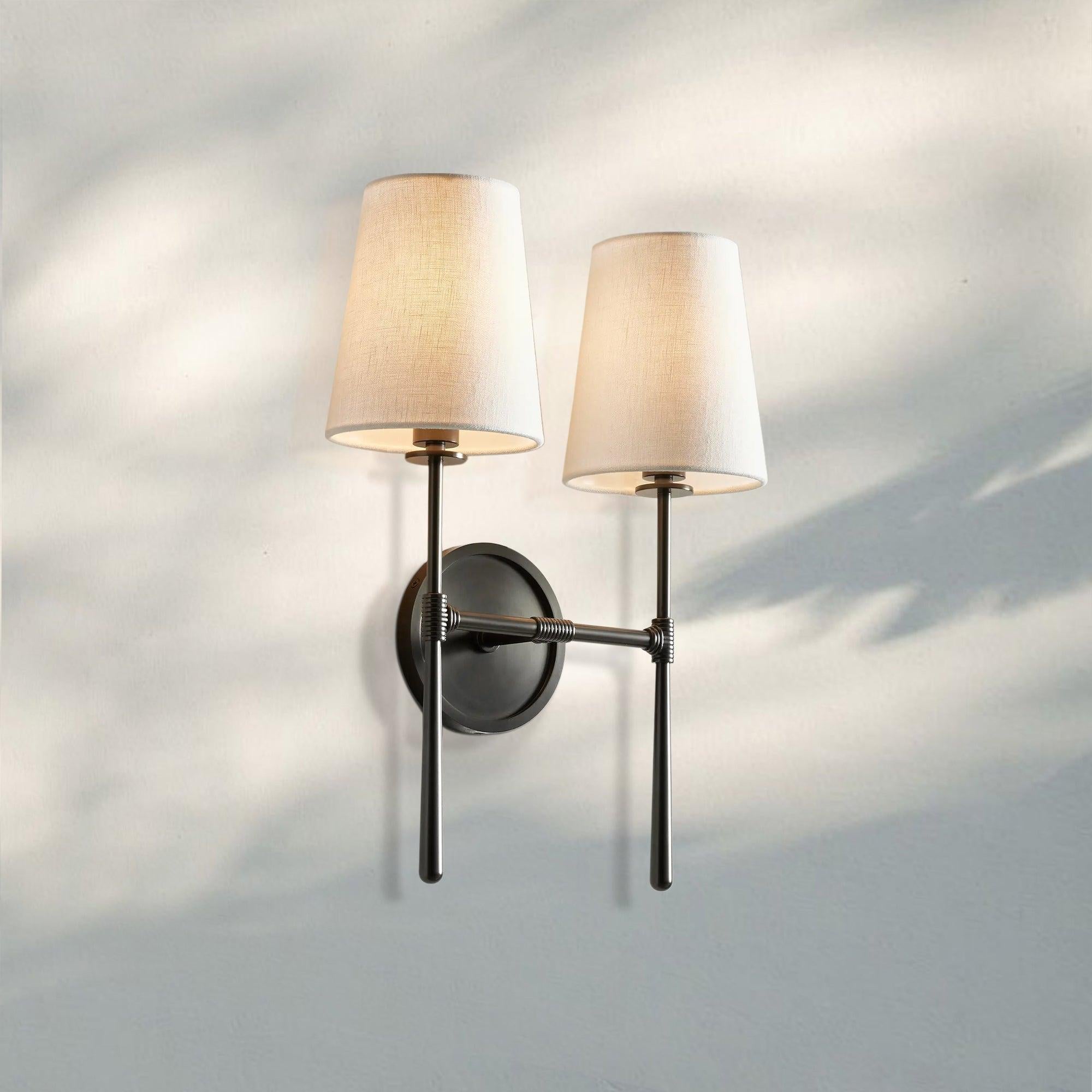 Rhodas 2 - Light Wall Sconce - BronzeJoyfuzzy