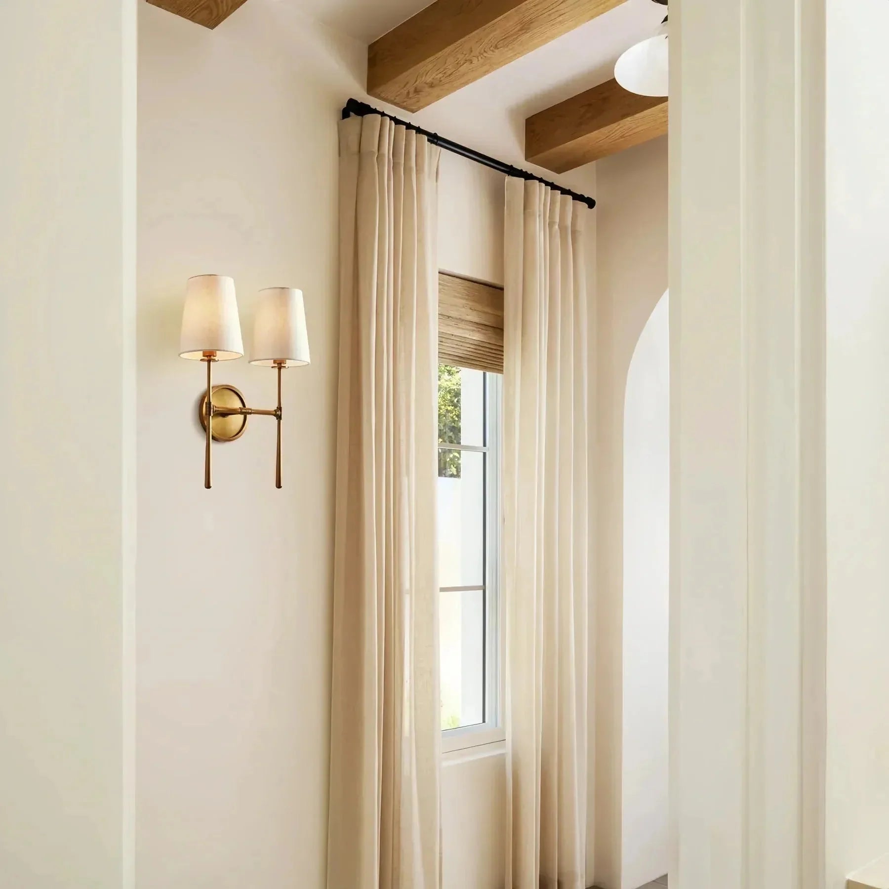 Rhodas 2 - Light Wall Sconce - BronzeJoyfuzzy