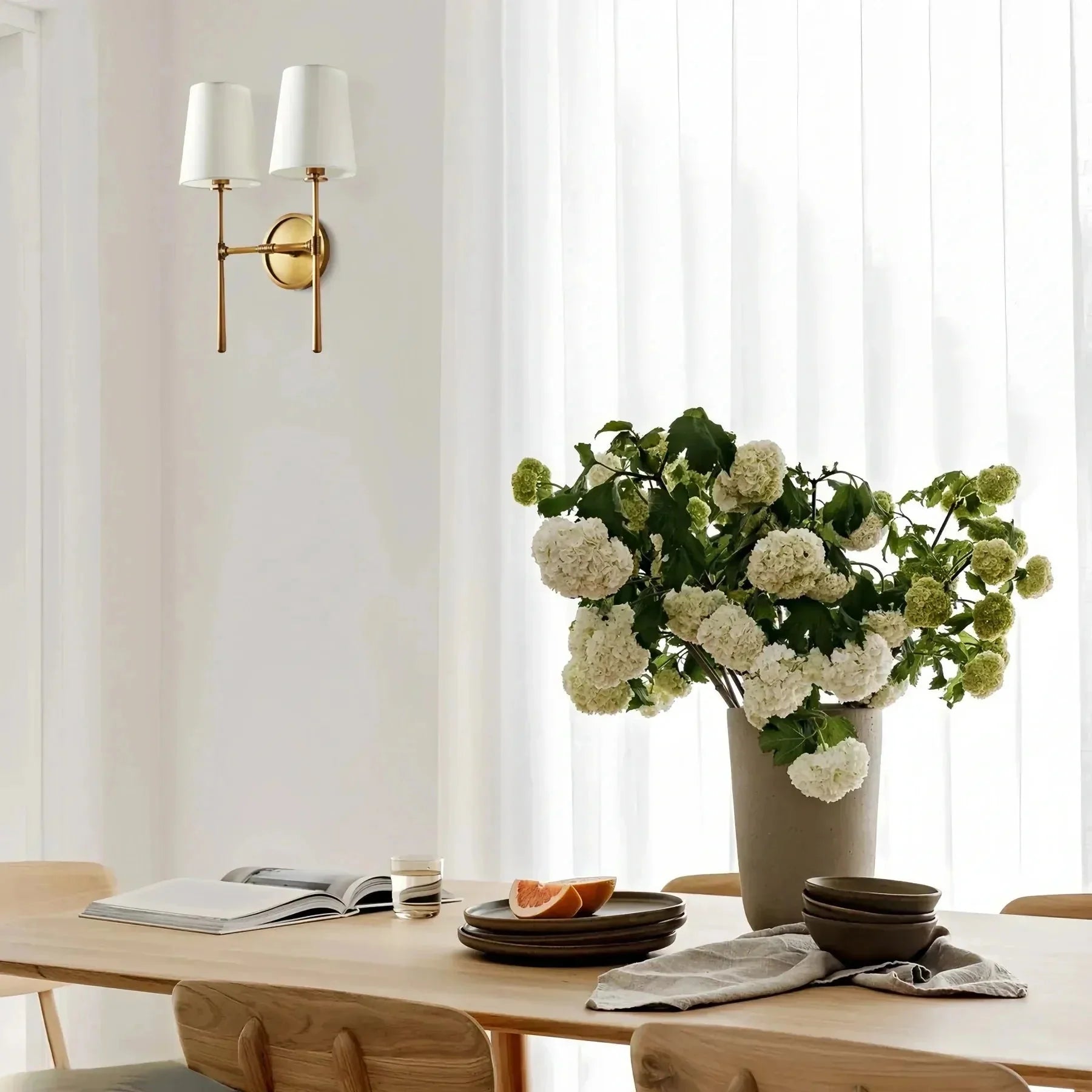 Rhodas 2 - Light Wall Sconce - BronzeJoyfuzzy