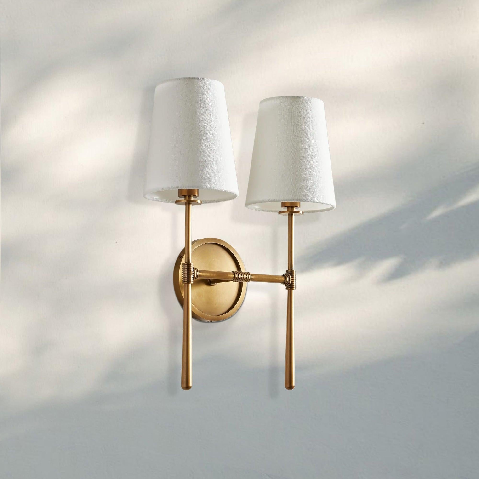 Rhodas 2 - Light Wall Sconce - BronzeJoyfuzzy