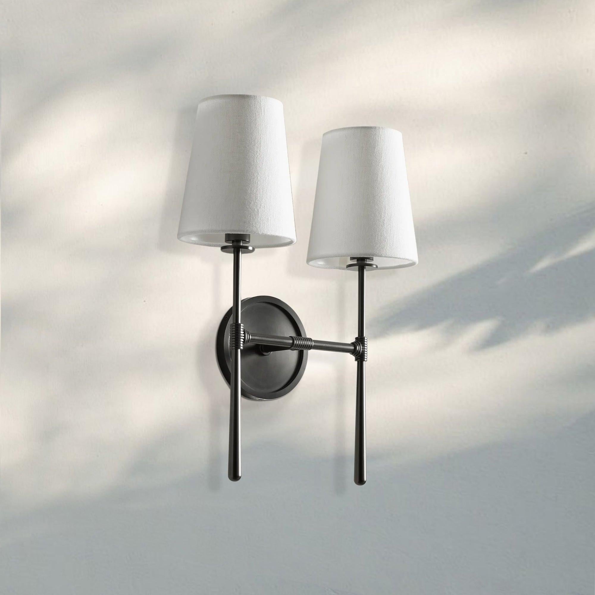 Rhodas 2 - Light Wall Sconce - BronzeJoyfuzzy