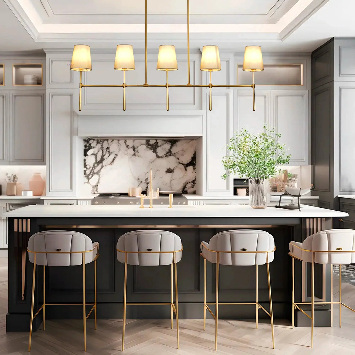 Rhodas Linear Chandelier-