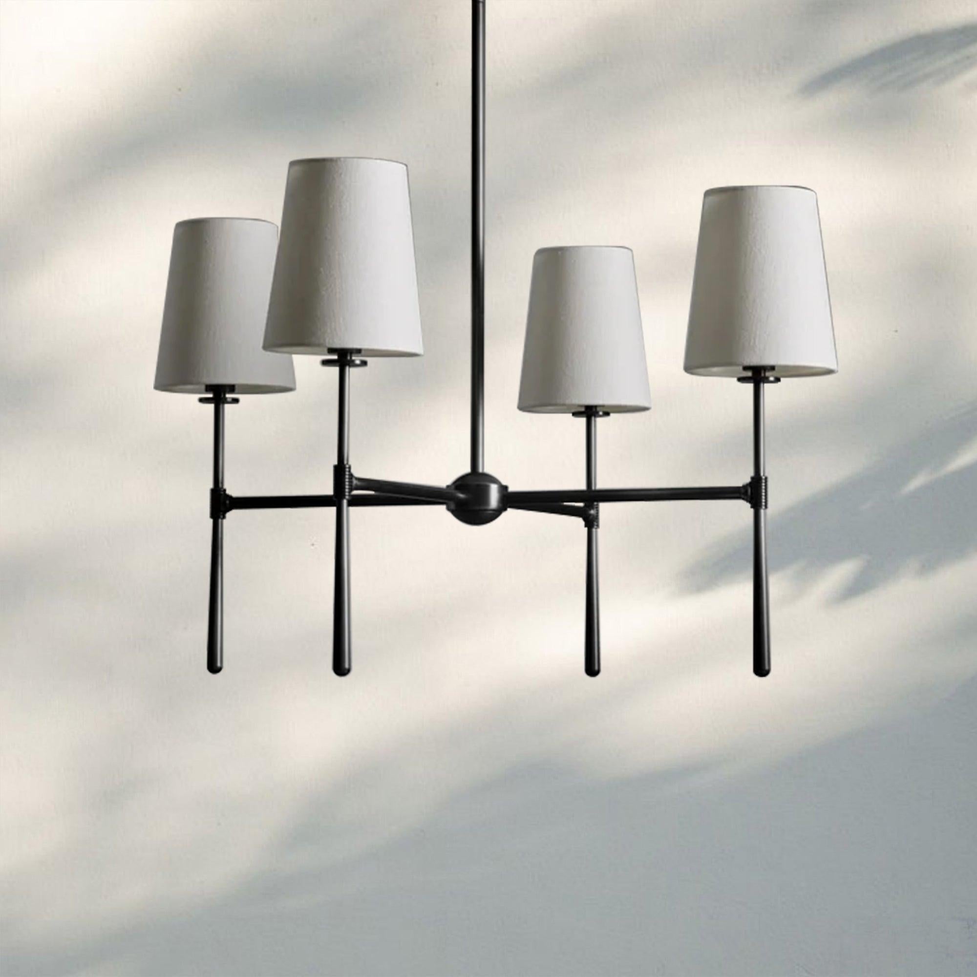 Rhodas Round Chandelier - 5 - LightBronzeJoyfuzzy
