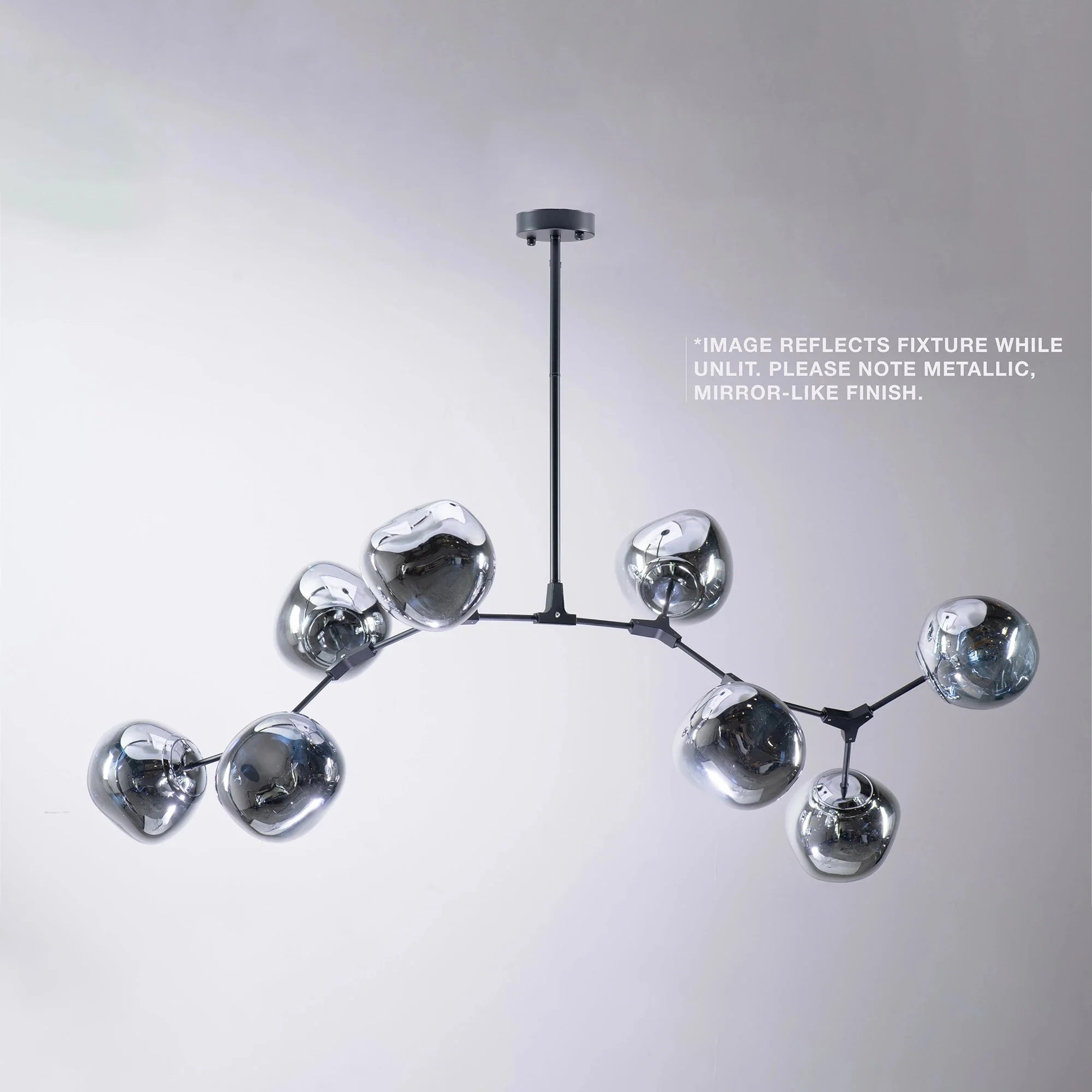 Rhome II Chandelier - Matte BlackJoyfuzzy