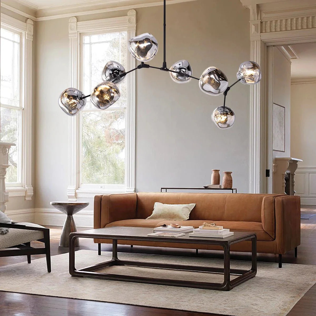 Rhome II Chandelier - Matte BlackJoyfuzzy