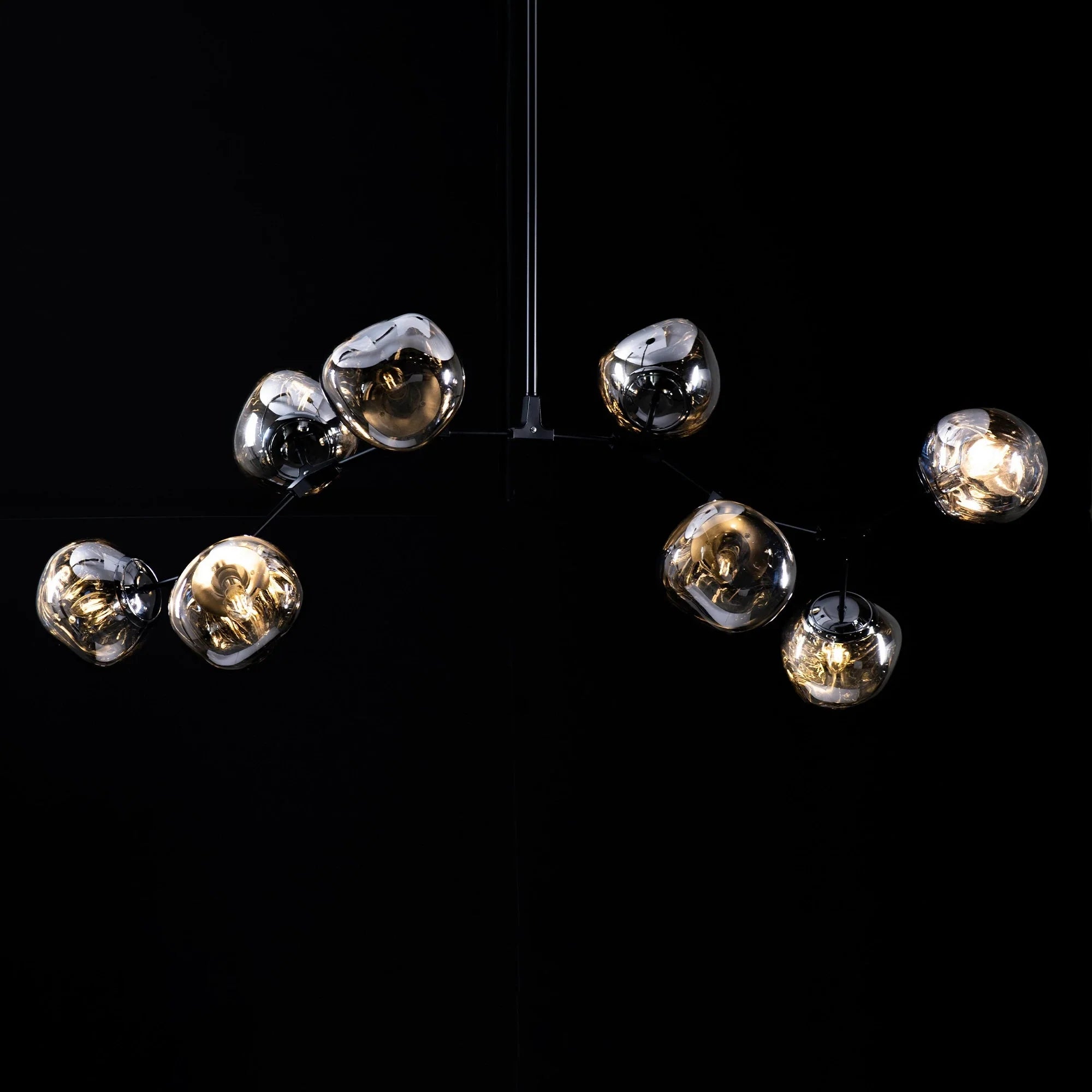 Rhome II Chandelier - Matte BlackJoyfuzzy