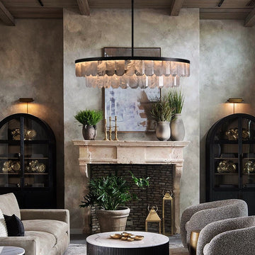 Rolantis Double Rock Crystal Chandelier - Joyfuzzy