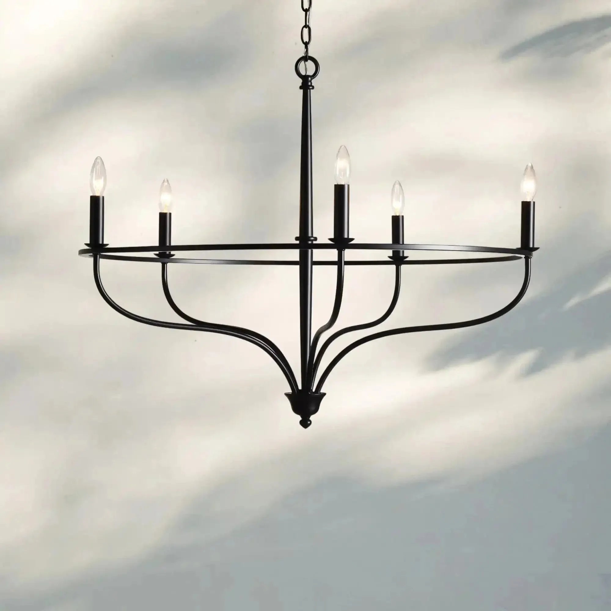 Rosalind Round Chandelier - Joyfuzzy