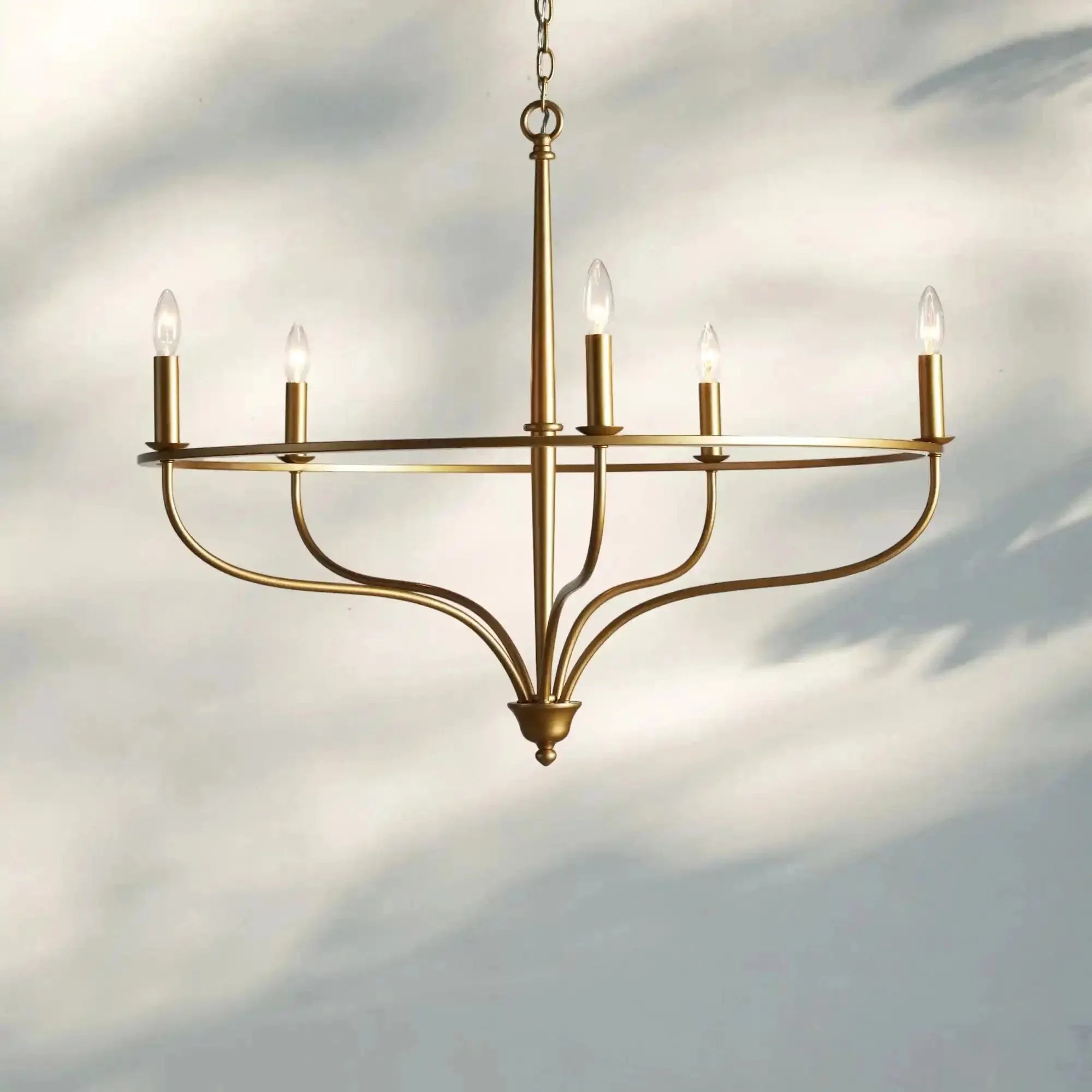 Rosalind Round Chandelier - Joyfuzzy