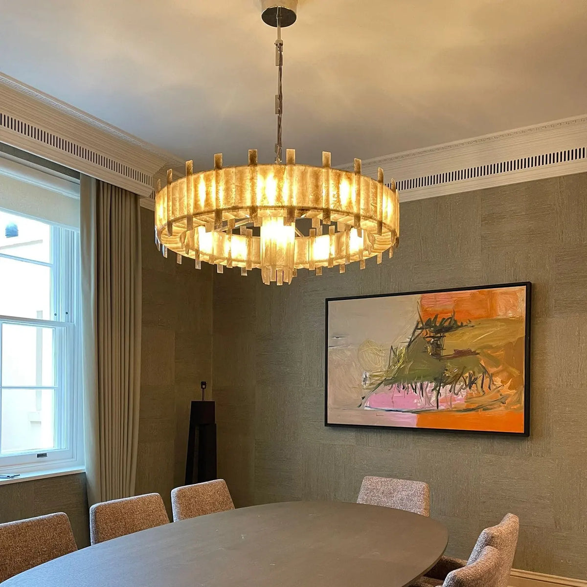Saturn chandelier-