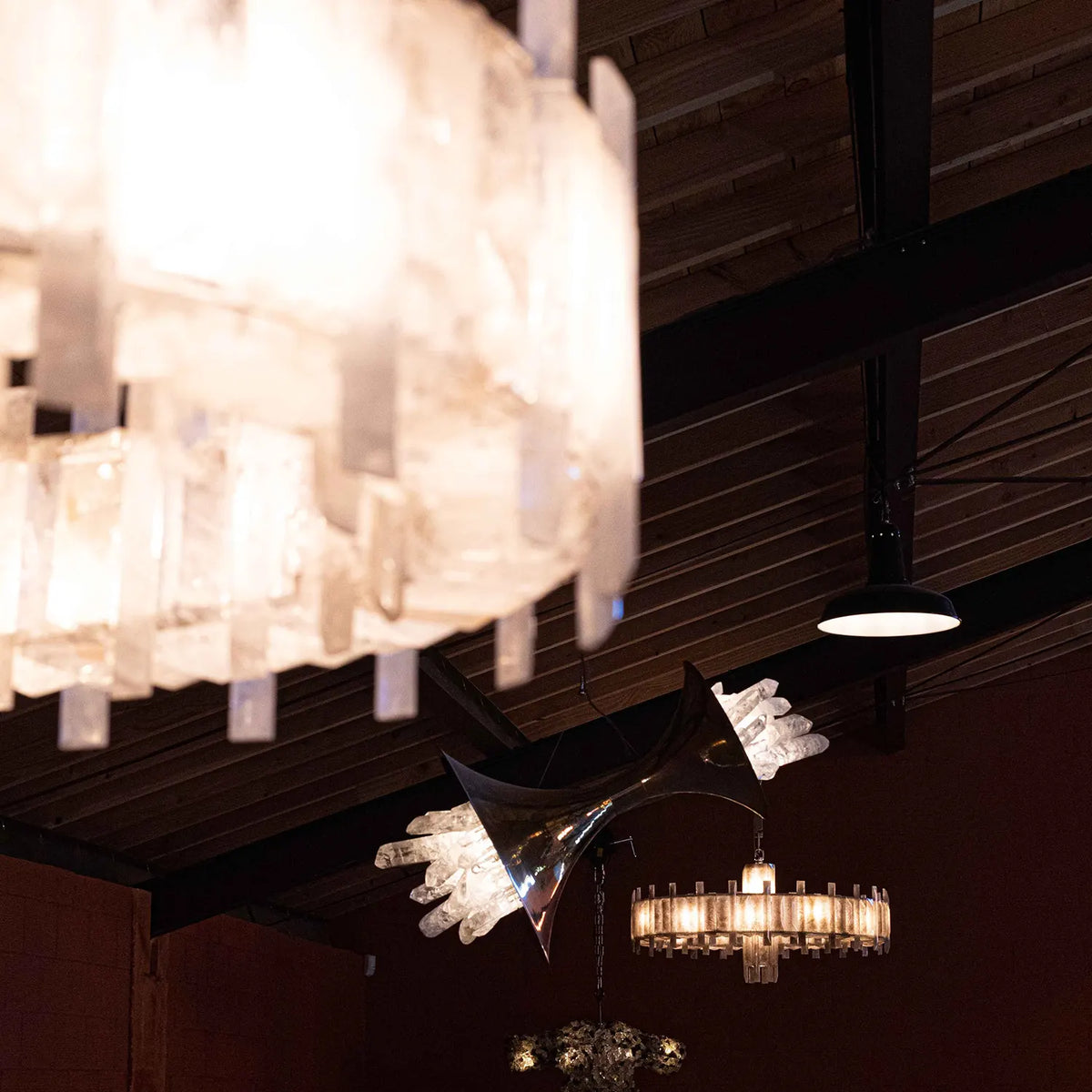 Saturn chandelier-