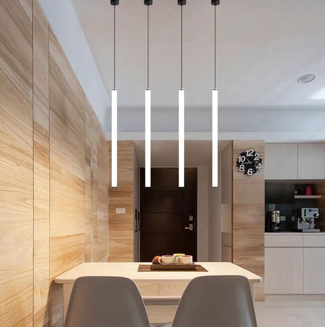 Scandinavia Minimalist White Pendant Light for Bedside/Dining Room/Staircase - One Single: SWarm LightJoyfuzzy