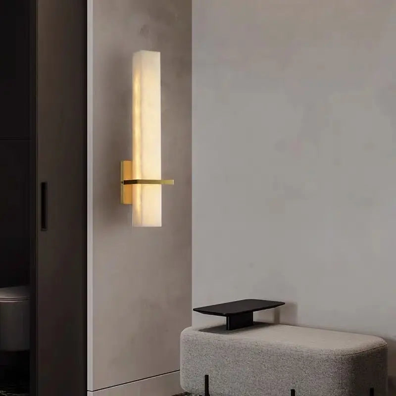 Alabaster Bedroom Wall Sconces Light Fixture Wall Sconce [product_tags] Fabtiko