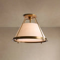 Shelton Flush Mount Brass