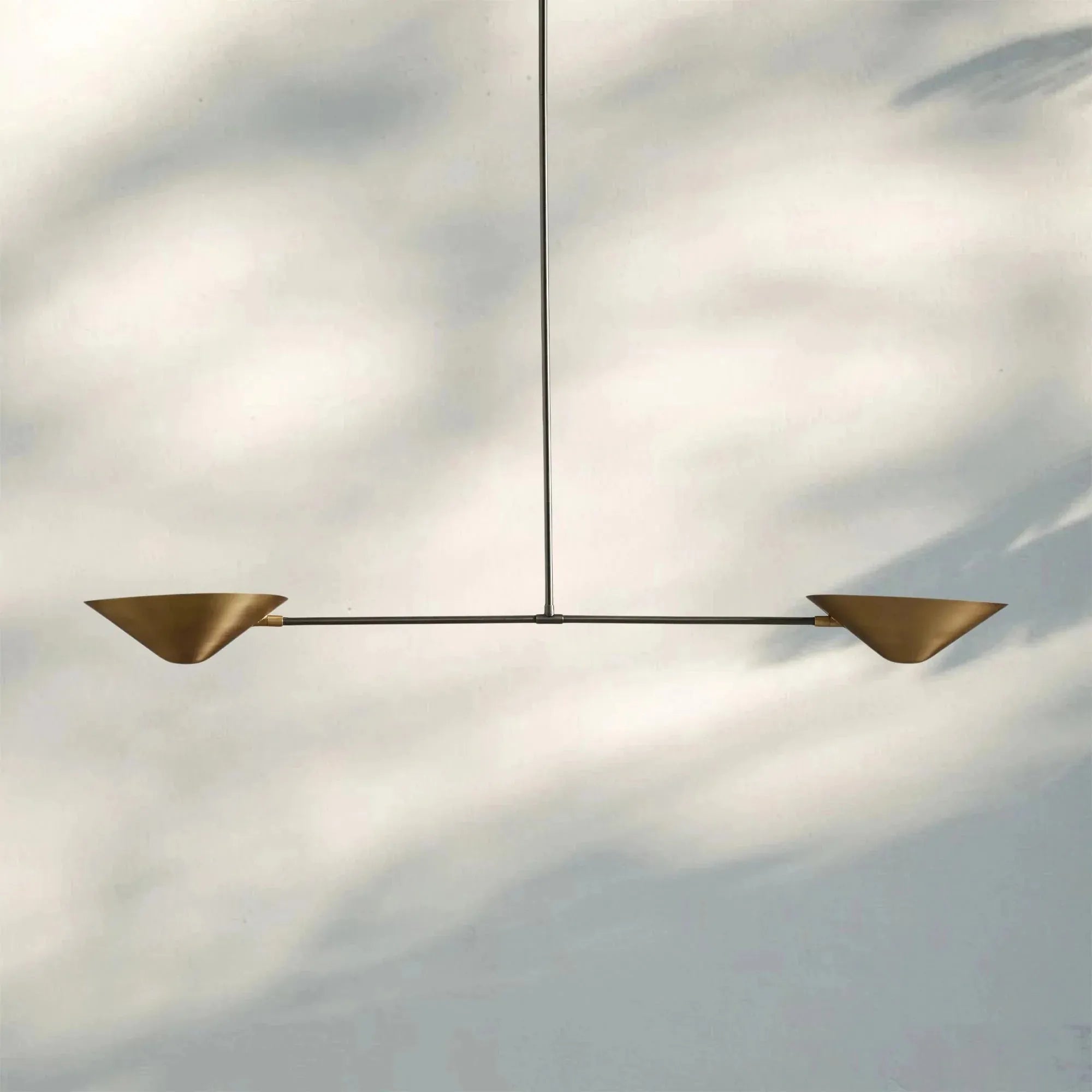 Simms 2 - Light Linear Chandelier - Joyfuzzy