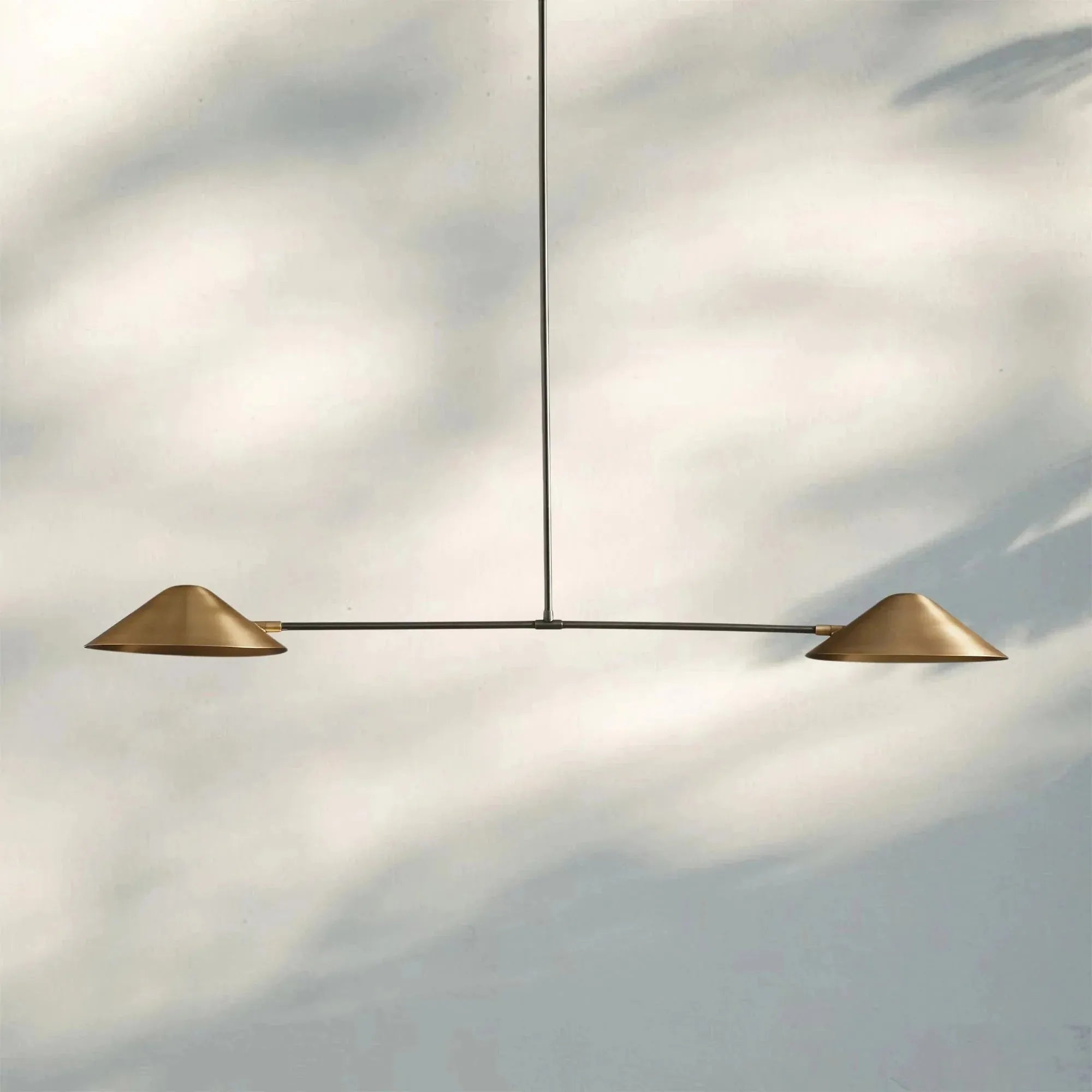 Simms 2 - Light Linear Chandelier - Joyfuzzy