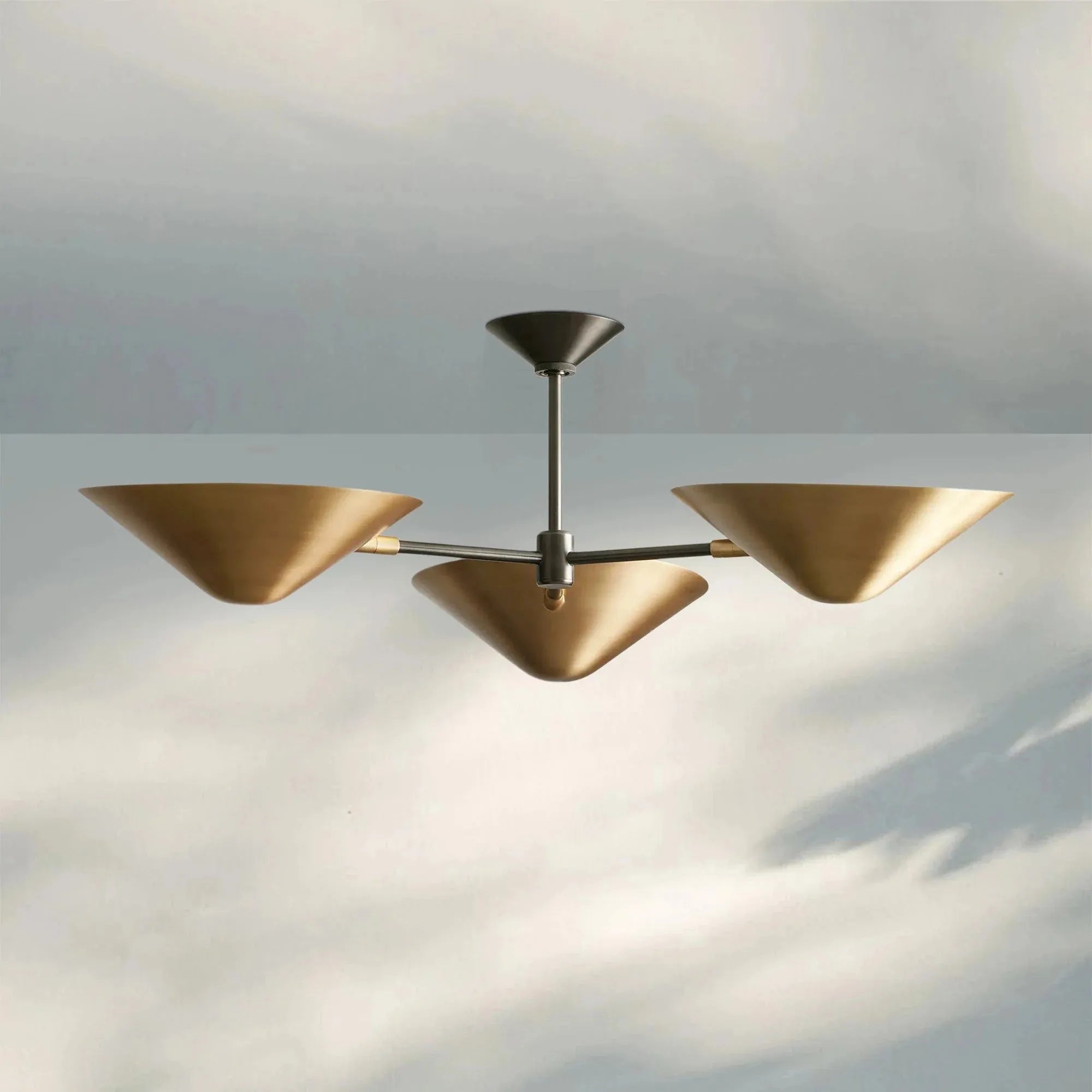 Simms 3 - Light Flush Mount - Joyfuzzy