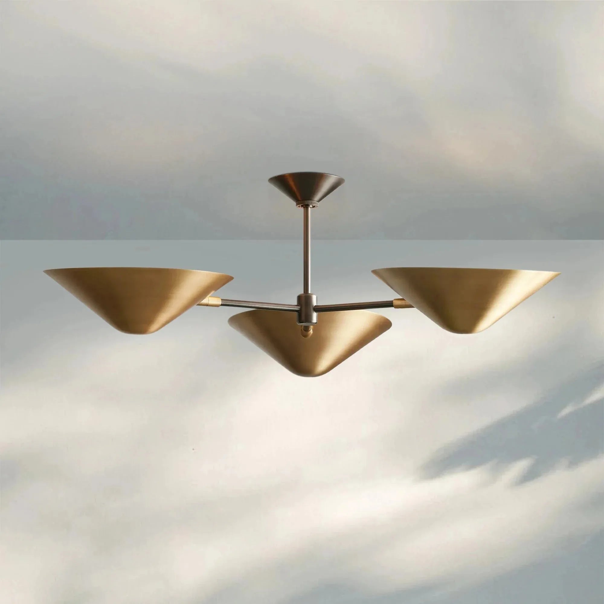 Simms 3 - Light Flush Mount - Joyfuzzy