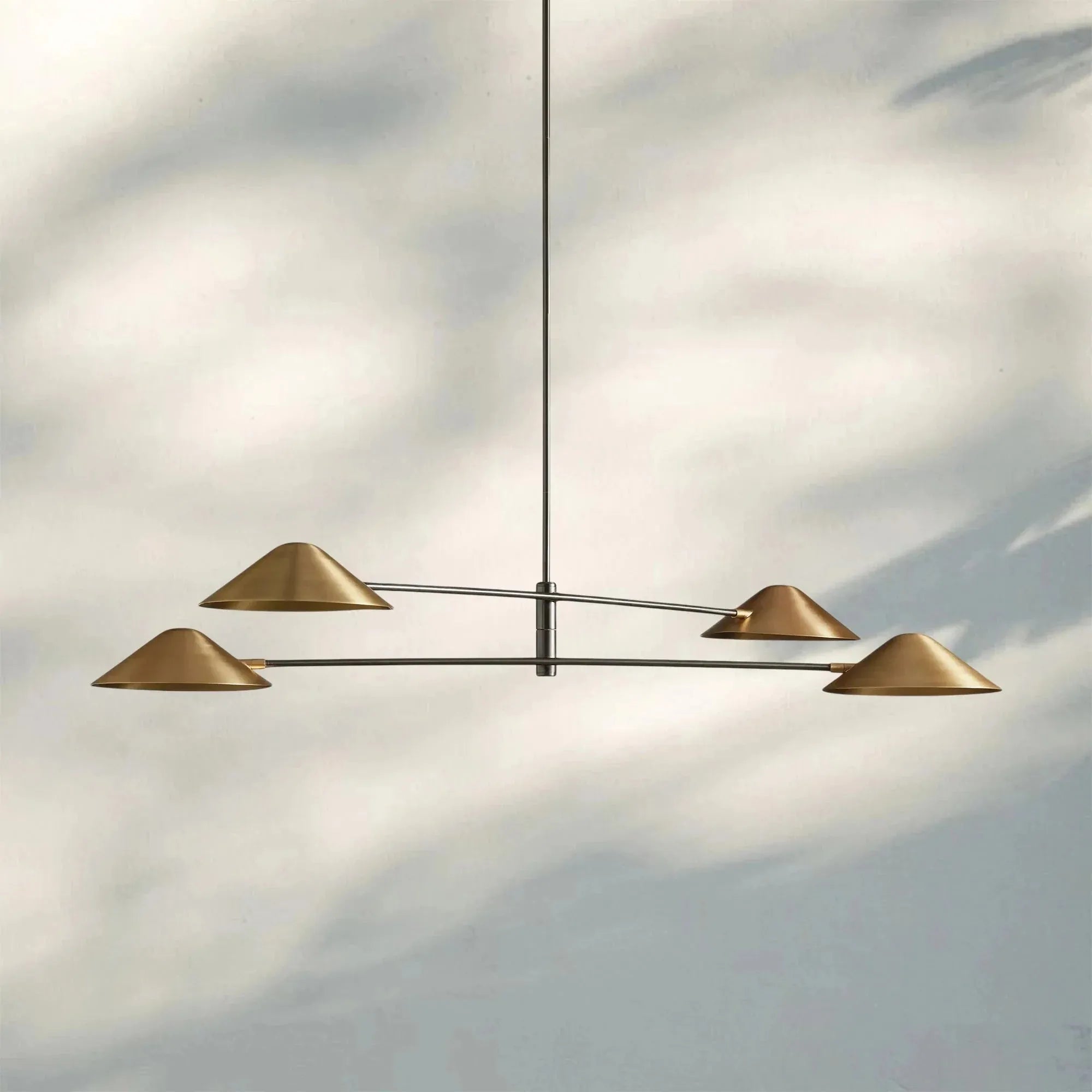 Simms 4 - Light Linear Chandelier - Joyfuzzy