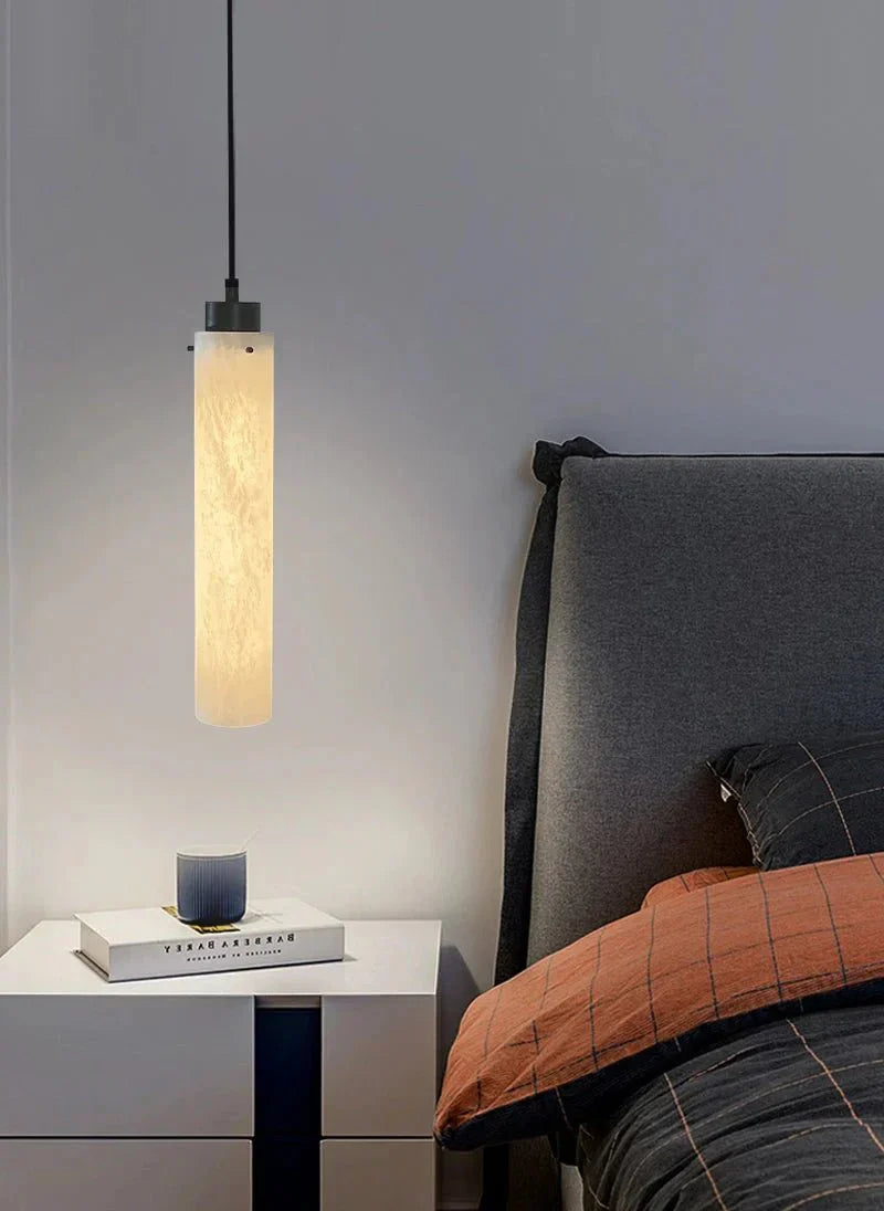 Simple marble pendant lamp - Joyfuzzy