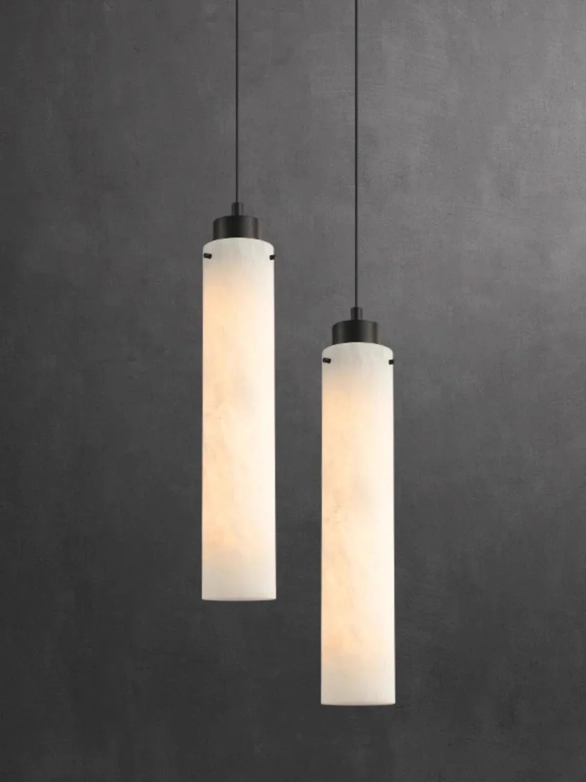 Simple marble pendant lamp - Joyfuzzy