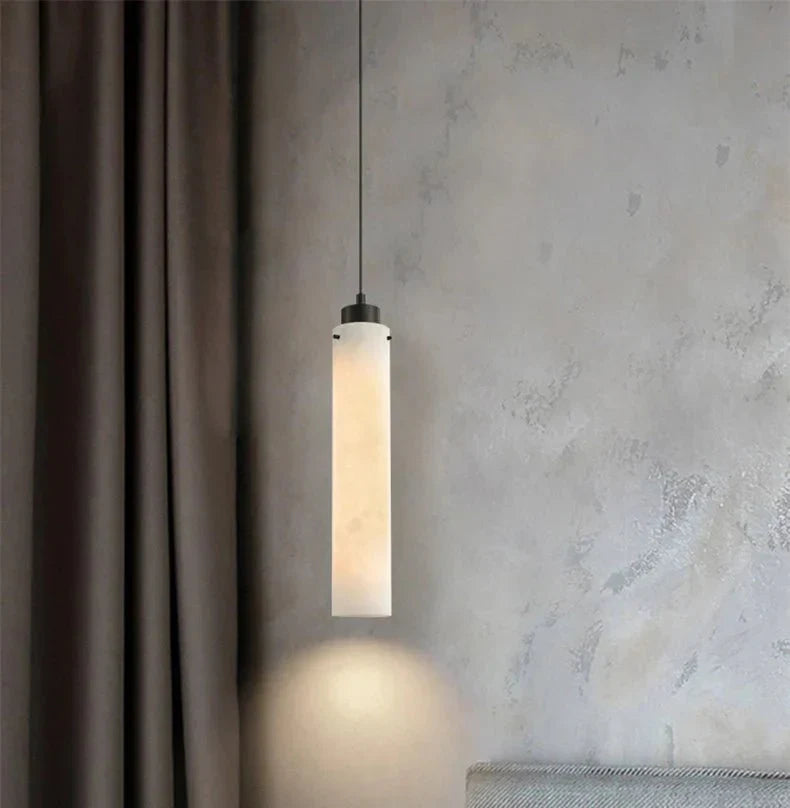 Simple marble pendant lamp - Joyfuzzy