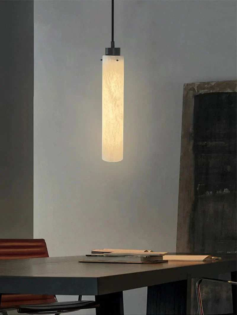 Simple marble pendant lamp - Joyfuzzy