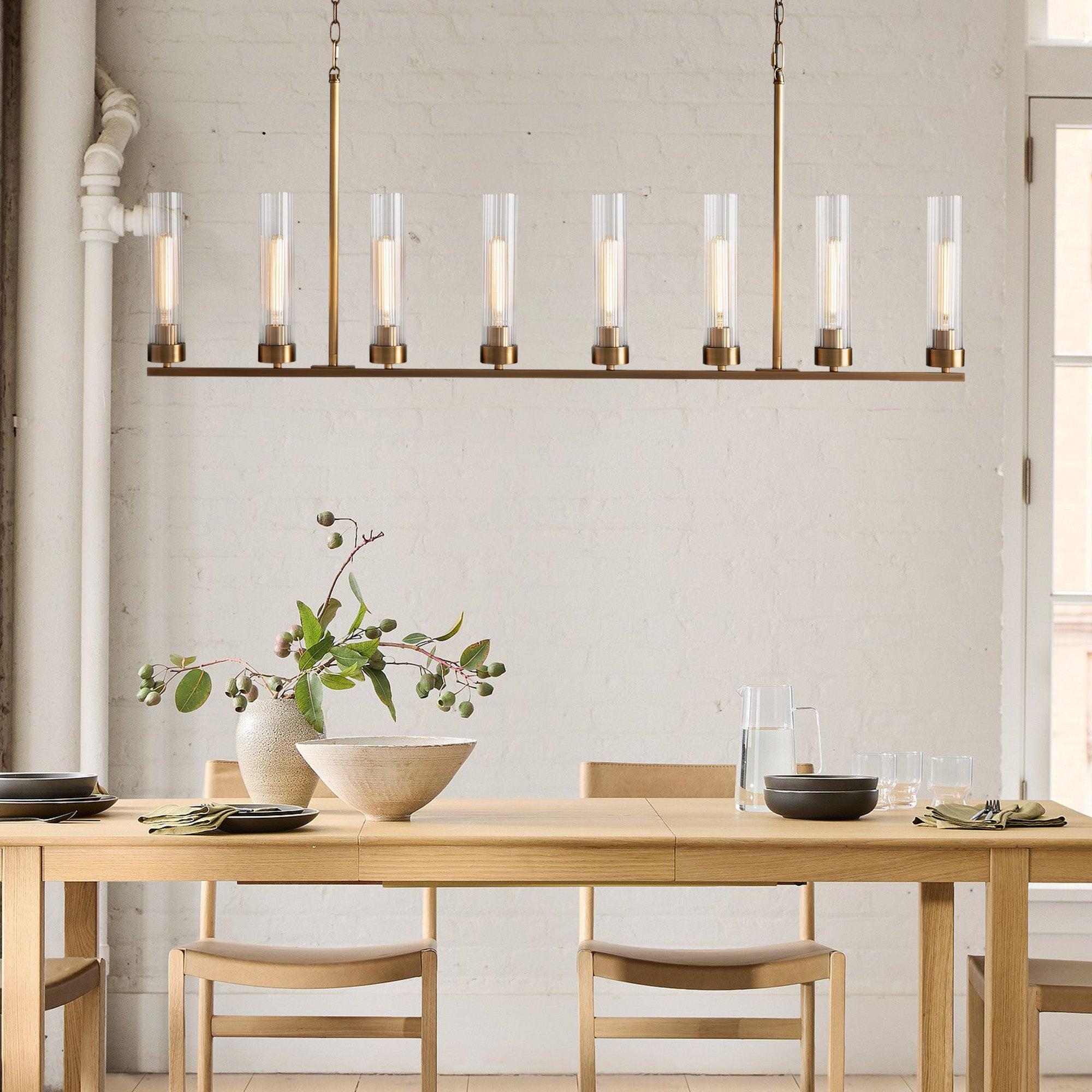 Andreas Linear Chandelier 5/7/8 Light