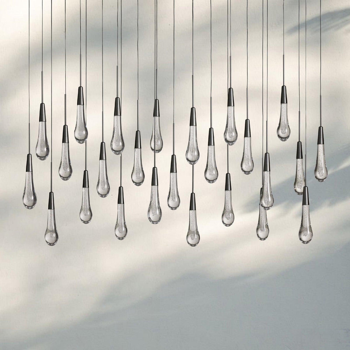 Solitaire Linear Chandelier 37"50"70"87"87"120"-50‘’-Bronze-