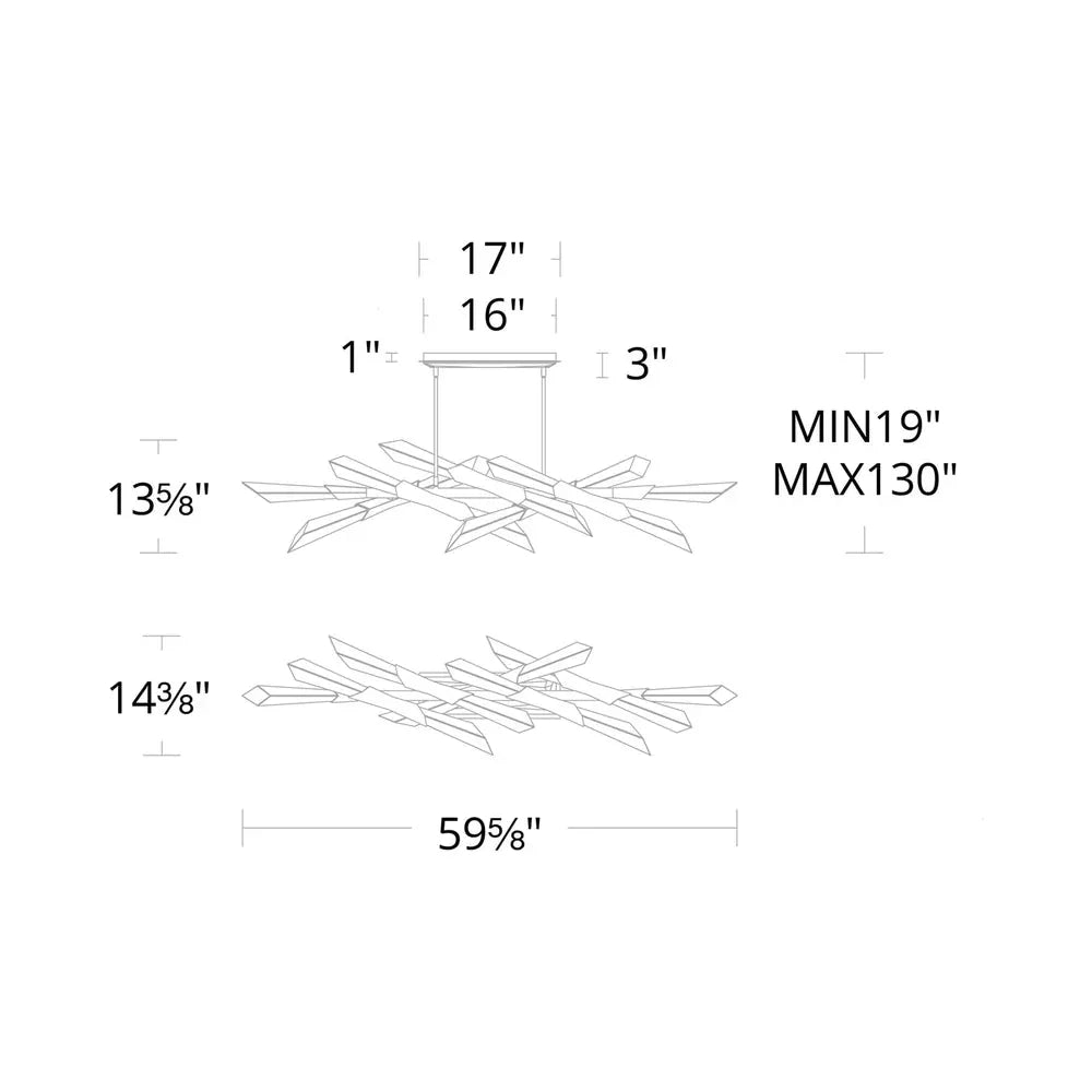 Solitude Linear LED Pendant Light - Joyfuzzy
